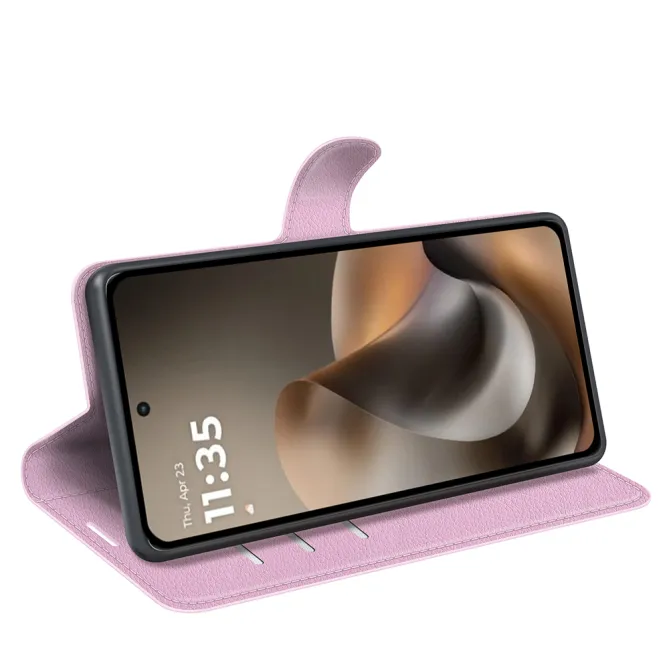 Housse Motorola Moto G67 / G77 portefeuille style cuir