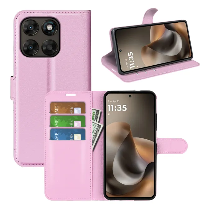 Housse Motorola Moto G67 / G77 portefeuille style cuir