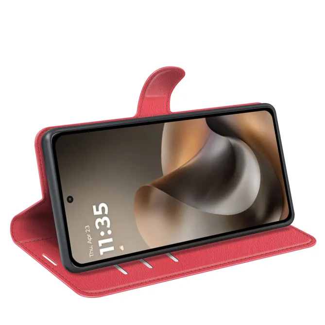 Housse Motorola Moto G67 / G77 portefeuille style cuir