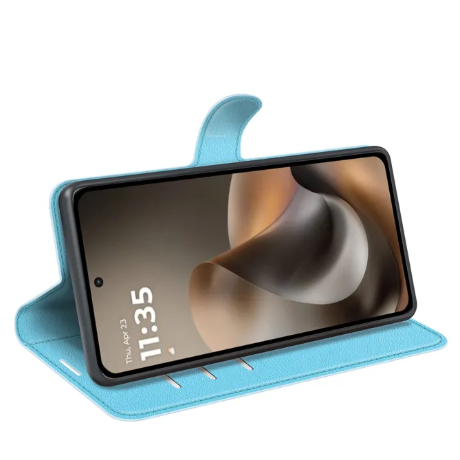 Housse Motorola Moto G67 / G77 portefeuille style cuir