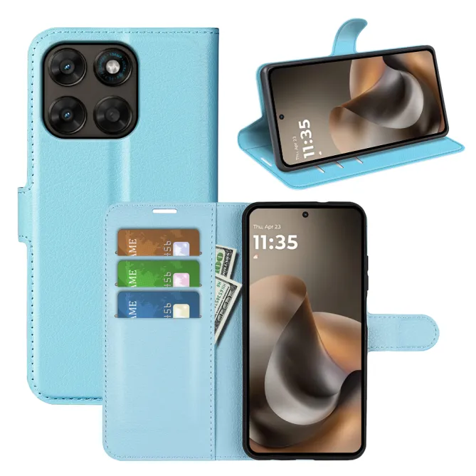 Housse Motorola Moto G67 / G77 portefeuille style cuir