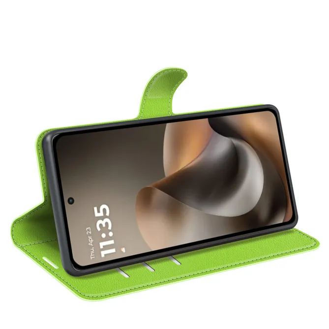 Housse Motorola Moto G67 / G77 portefeuille style cuir
