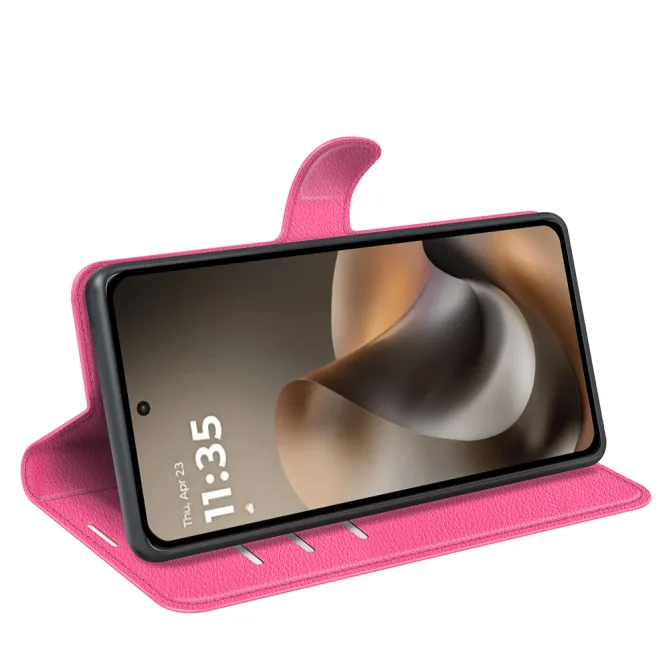Housse Motorola Moto G67 / G77 portefeuille style cuir