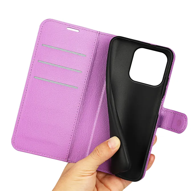 Housse Motorola Moto G67 / G77 portefeuille style cuir