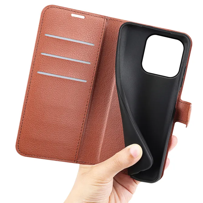 Housse Motorola Moto G67 / G77 portefeuille style cuir