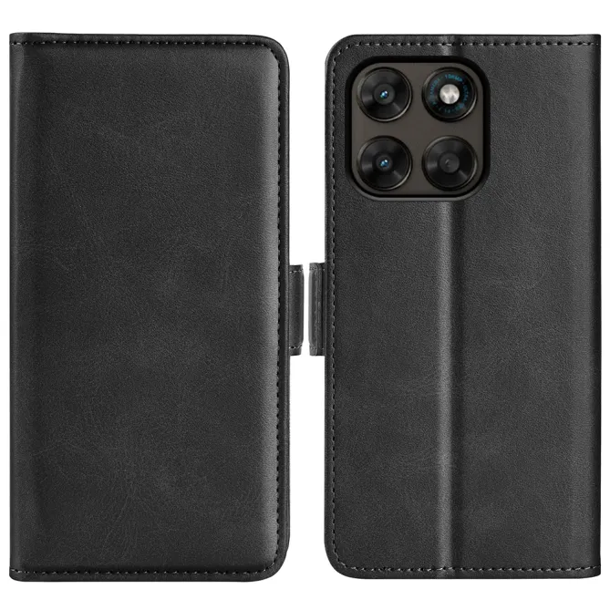 Housse Motorola Moto G67 / G77 simili cuir mat portefeuille