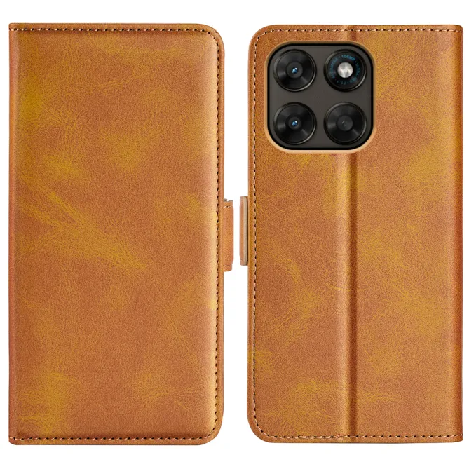 Housse Motorola Moto G67 / G77 simili cuir mat portefeuille