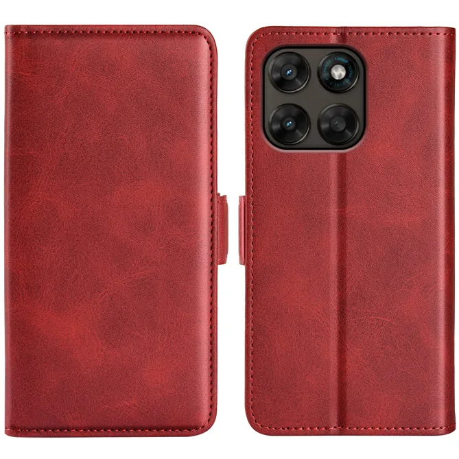 Housse Motorola Moto G67 / G77 simili cuir mat portefeuille