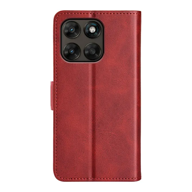 Housse Motorola Moto G67 / G77 simili cuir mat portefeuille