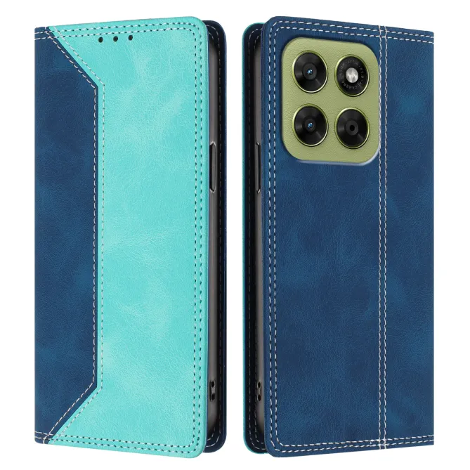 Housse Motorola Moto G77 / G67 Simili Cuir Bicolore Porte-Cartes