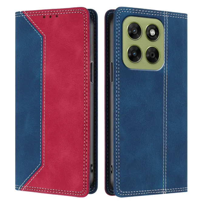 Housse Motorola Moto G77 / G67 Simili Cuir Bicolore Porte-Cartes