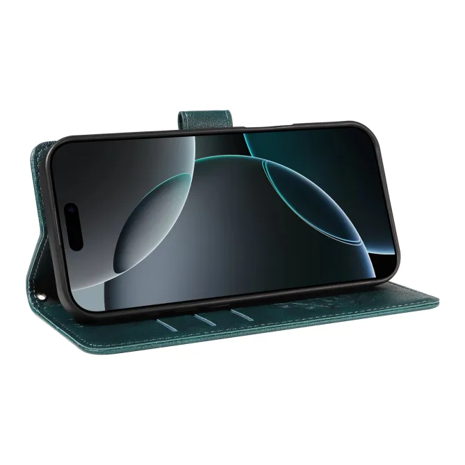 Housse Mandala Gaufrée Motorola Moto G77 G67 Simili Cuir Porte-Cartes