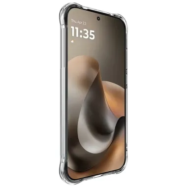 Coque Motorola Moto G77 / G67 Transparente Antichoc Airbag - Œillet pour Dragonne