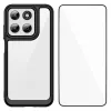 Pack Acrylique Transparent Motorola Moto G77 G67 Verre Trempé