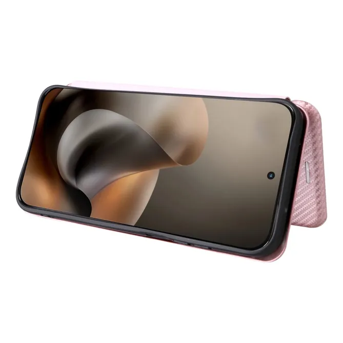 Housse Fibre de Carbone Motorola Moto G77 G67 Simili Cuir Magnétique