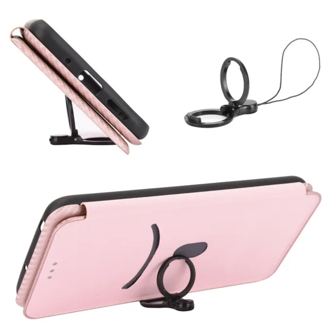 Housse Fibre de Carbone Motorola Moto G77 G67 Simili Cuir Magnétique