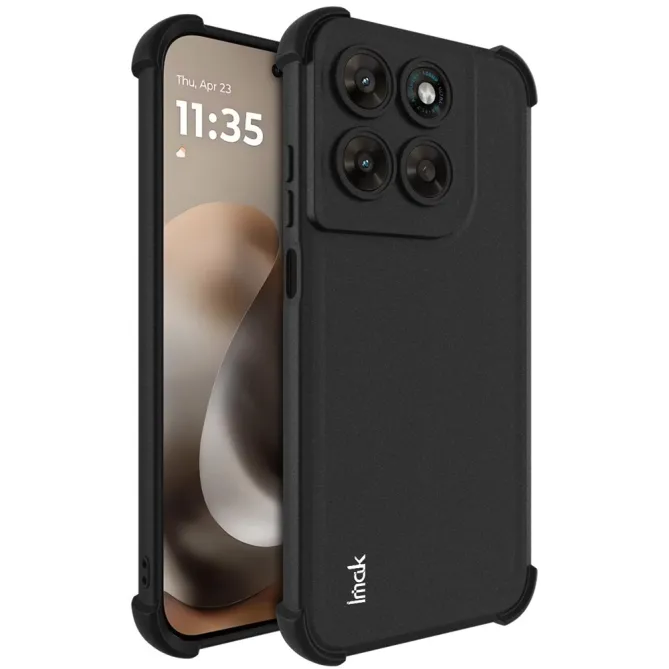 Coque Motorola Moto G77 G67 Class Protect Antichoc Noir Mat Airbag