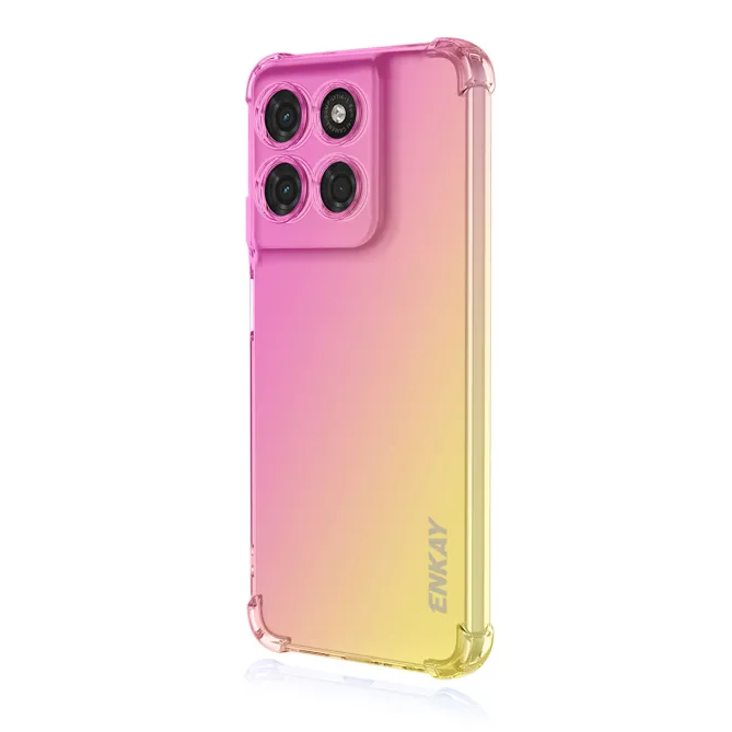 Coque Motorola Moto G77 / G67 Dégradé Antichoc Coins Renforcés