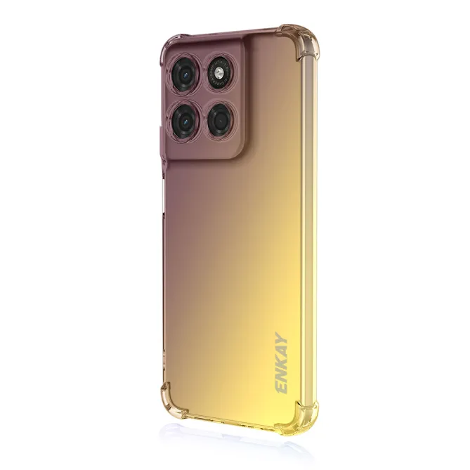 Coque Motorola Moto G77 / G67 Dégradé Antichoc Coins Renforcés
