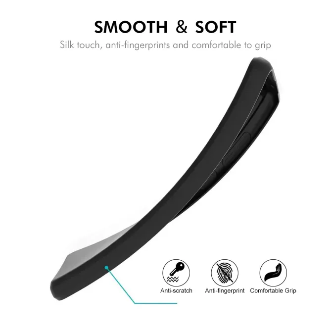 Coque Silicone Liquide Bords Droits Moto G77 G67 Velours