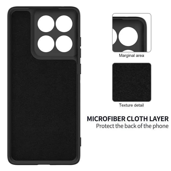 Coque Motorola Moto G77 / G67 Puro silicone liquide à lanière