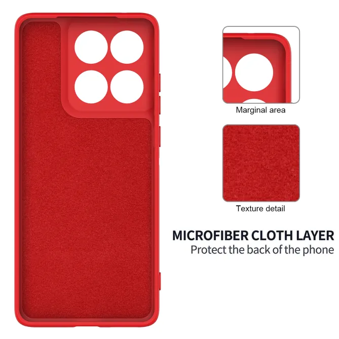 Coque Motorola Moto G77 / G67 Puro silicone liquide à lanière