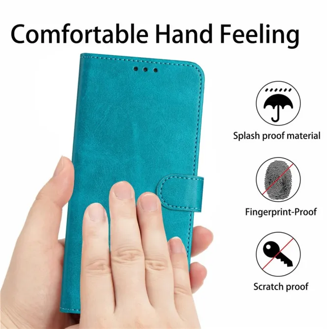 Housse Motorola Moto G77 / G67 Simili Cuir Mate - Dragonne et Porte-Cartes