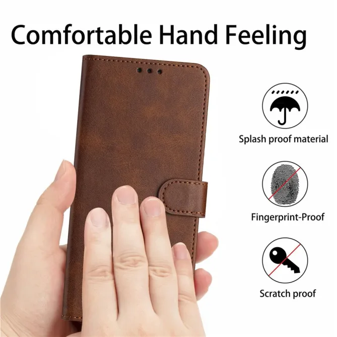 Housse Motorola Moto G77 / G67 Simili Cuir Mate - Dragonne et Porte-Cartes