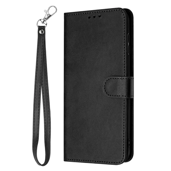 Housse Motorola Moto G77 / G67 Simili Cuir Mate - Dragonne et Porte-Cartes