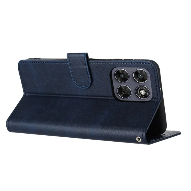 Housse Motorola Moto G77 / G67 Simili Cuir Mate - Dragonne et Porte-Cartes