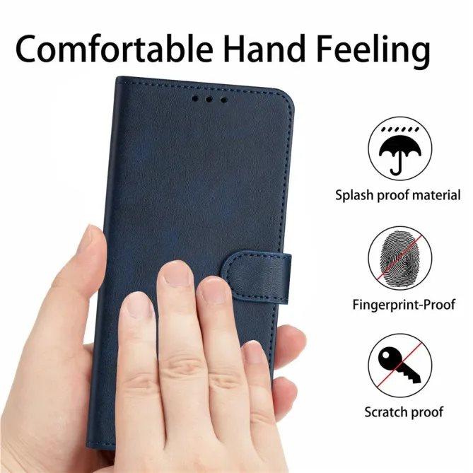 Housse Motorola Moto G77 / G67 Simili Cuir Mate - Dragonne et Porte-Cartes