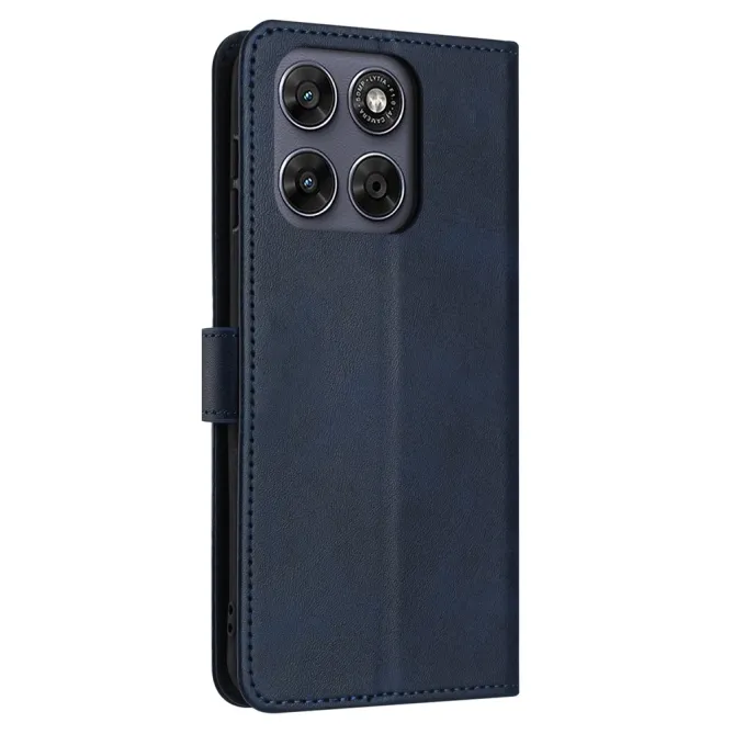 Housse Motorola Moto G77 / G67 Simili Cuir Mate - Dragonne et Porte-Cartes