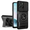 Coque Moto G77 G67 Cache Coulissant Anneau Béquille Pliable