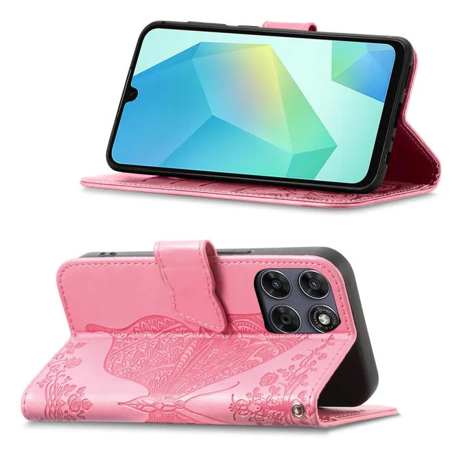 Housse Motorola Moto G77 / G67 Papillon Relief