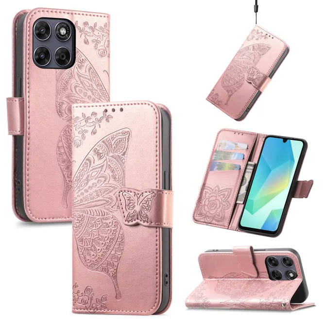 Housse Motorola Moto G77 / G67 Papillon Relief