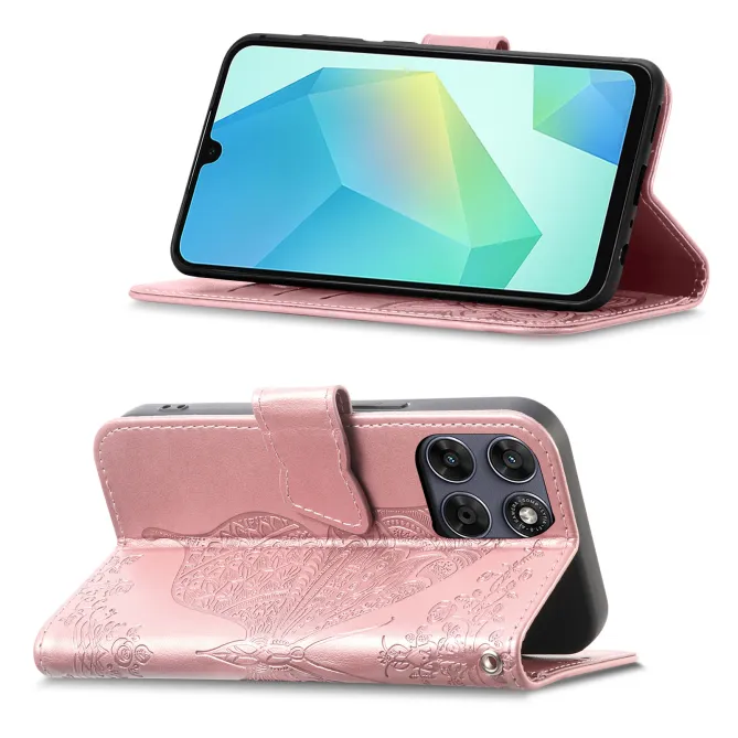 Housse Motorola Moto G77 / G67 Papillon Relief