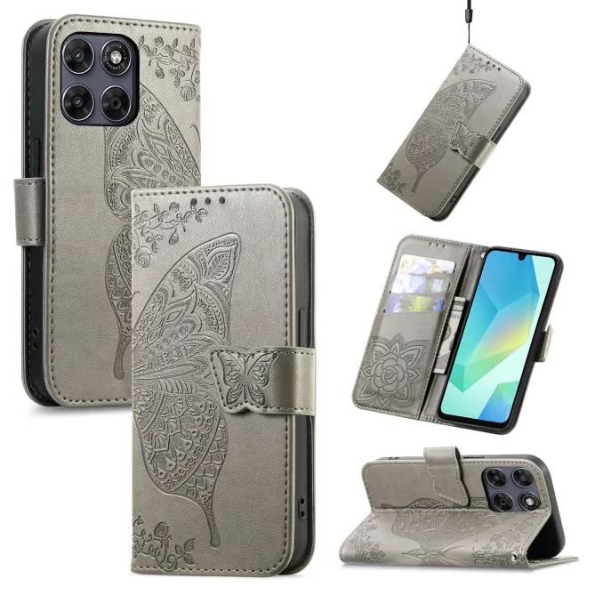 Housse Motorola Moto G77 / G67 Papillon Relief