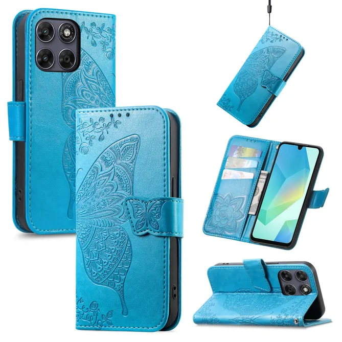 Housse Motorola Moto G77 / G67 Papillon Relief