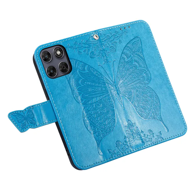 Housse Motorola Moto G77 / G67 Papillon Relief