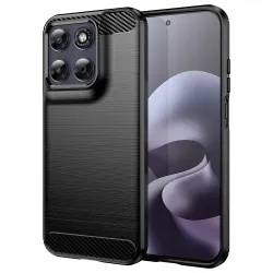 Coque Motorola Moto G77 / G67 Effet Brossé