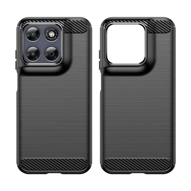 Coque Motorola Moto G77 / G67 Effet Brossé