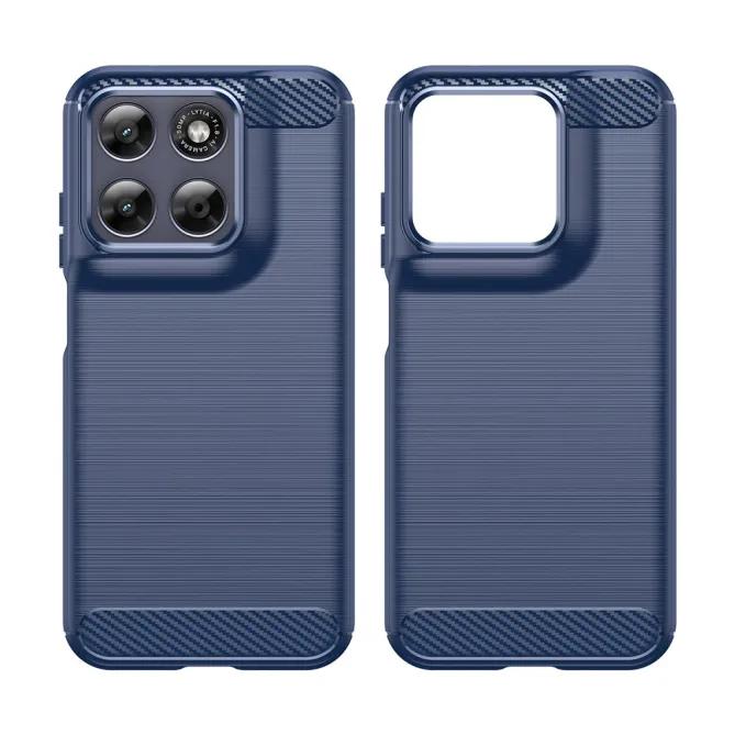 Coque Motorola Moto G77 / G67 Effet Brossé