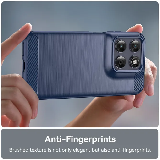 Coque Motorola Moto G77 / G67 Effet Brossé