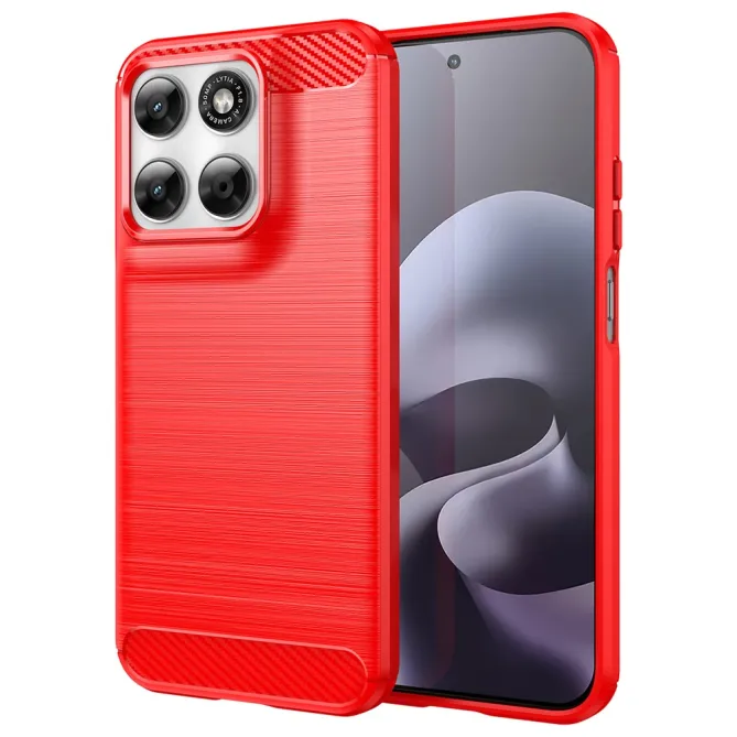 Coque Motorola Moto G77 / G67 Effet Brossé