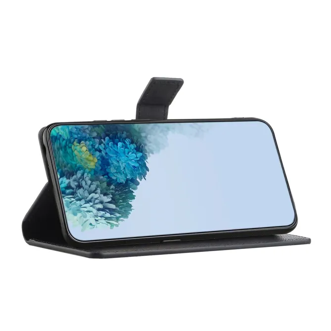 Housse Motorola Moto G77 / G67 Simili Cuir Litchi