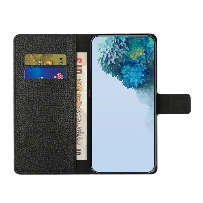 Housse Motorola Moto G77 / G67 Simili Cuir Litchi