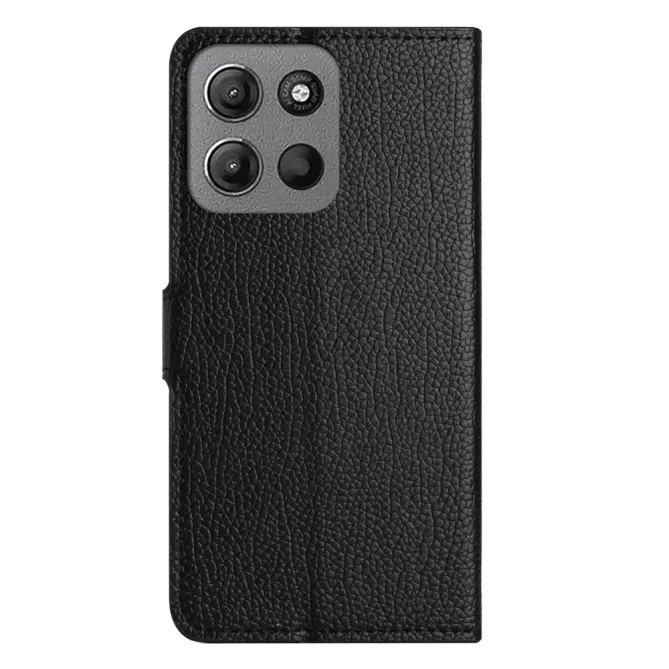 Housse Motorola Moto G77 / G67 Simili Cuir Litchi