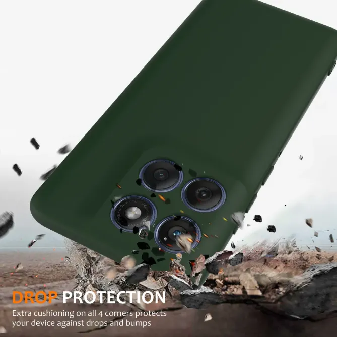 Coque Silicone Liquide Magnétique Motorola Moto G77 G67 Dragonne