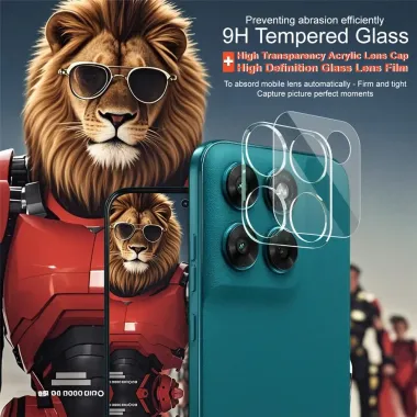 Objectifs Moto G77 / G67 Verre Trempé Capot Acrylique Lot 2