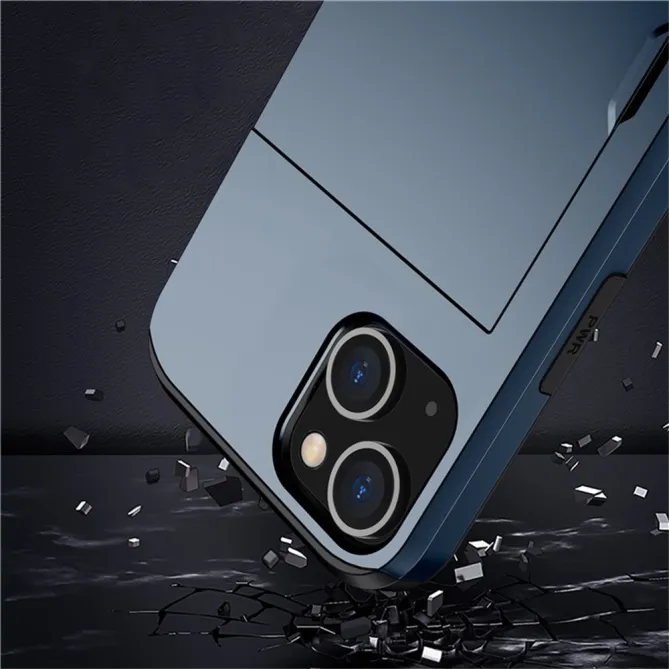 Coque iPhone 15 Blindée avec Compartiment Carte Caché